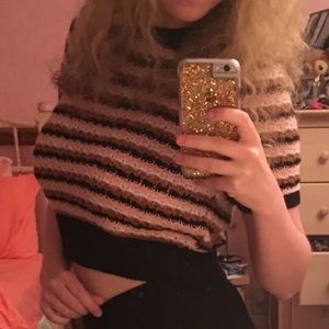 NWOT Sweater Crop Top